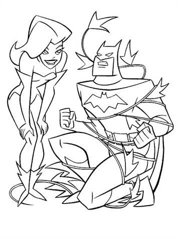 Chica divertida y Batman