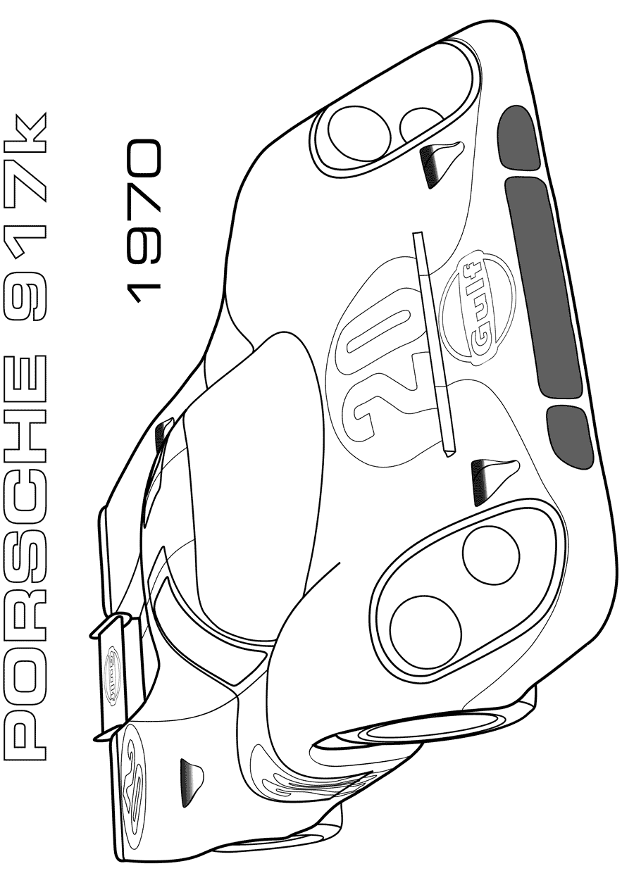 Coche De Carreras Porsche 917k