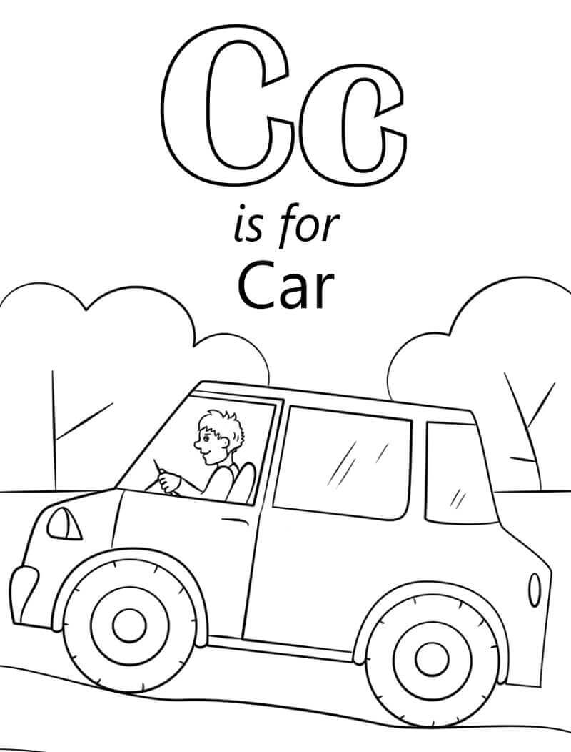 Coche Letra C