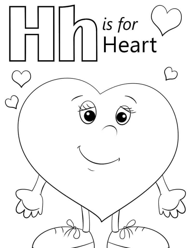 Corazón, Letra h