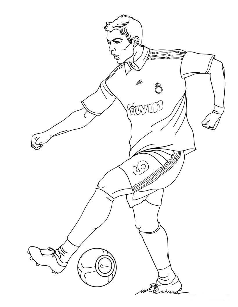 Cristiano Ronaldo Jugar Al Fútbol