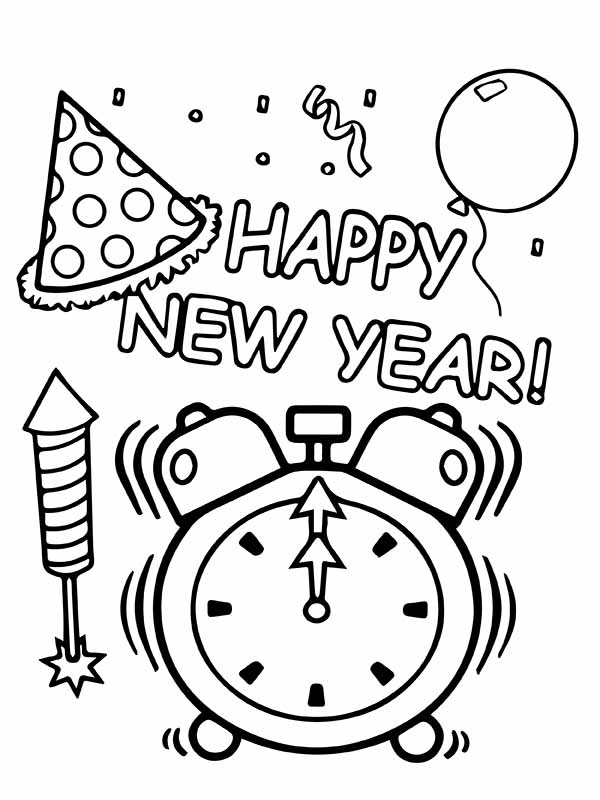 Cuenta Regresiva de Feliz Año Nuevo