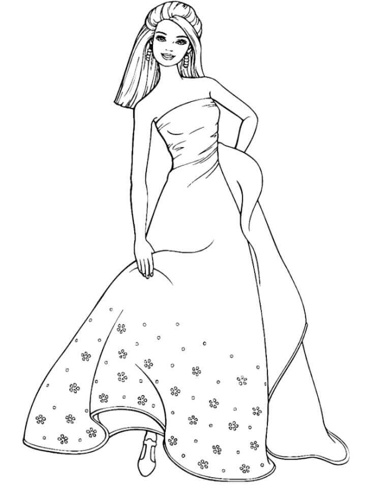 Dama en Vestido