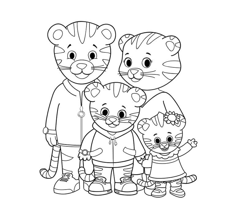 Daniel Tigre y Familia