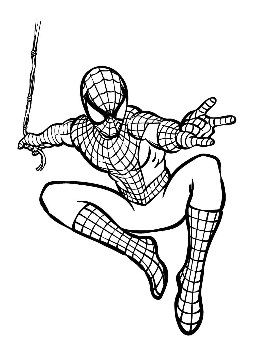 Dibujo Hombre Araña