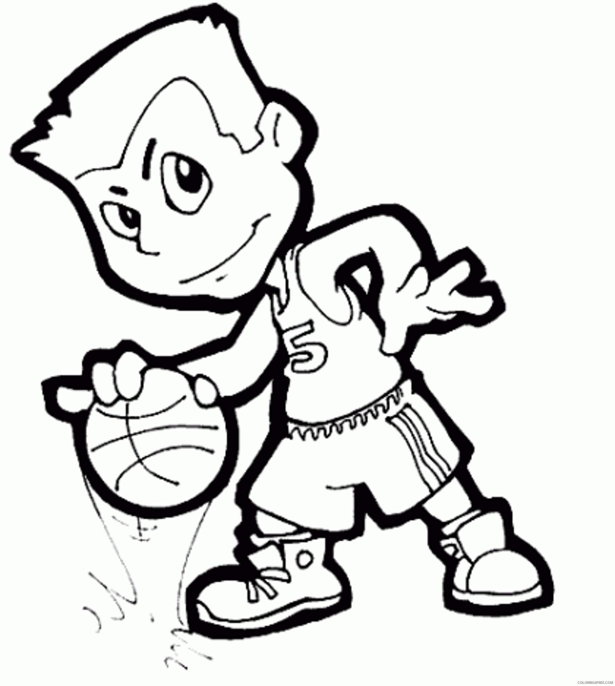 Dibujos Animados de Baloncesto