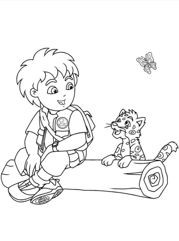 Diego y bebé Jaguar