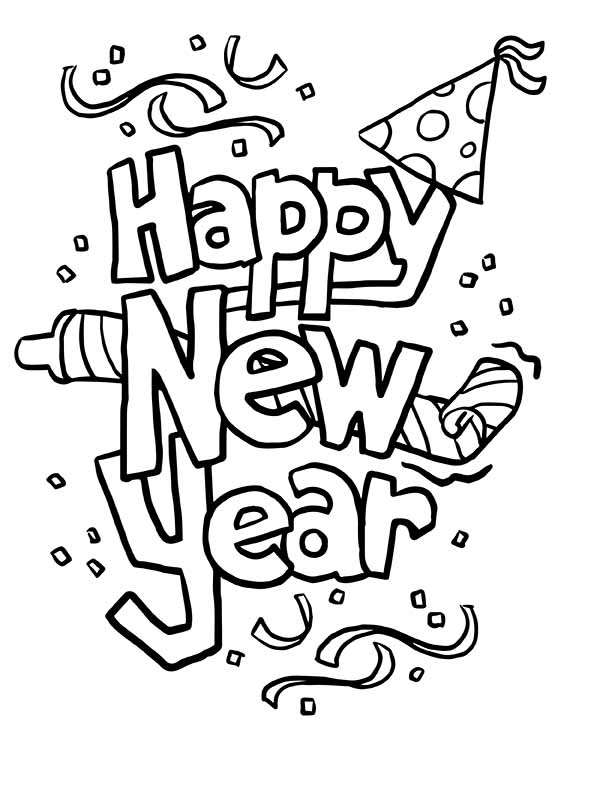 Diseño de Fiesta de Feliz Año Nuevo