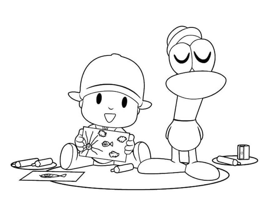 Divertido Pocoyó y Pato