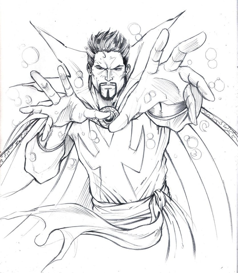 Doctor Extraño De Marvel