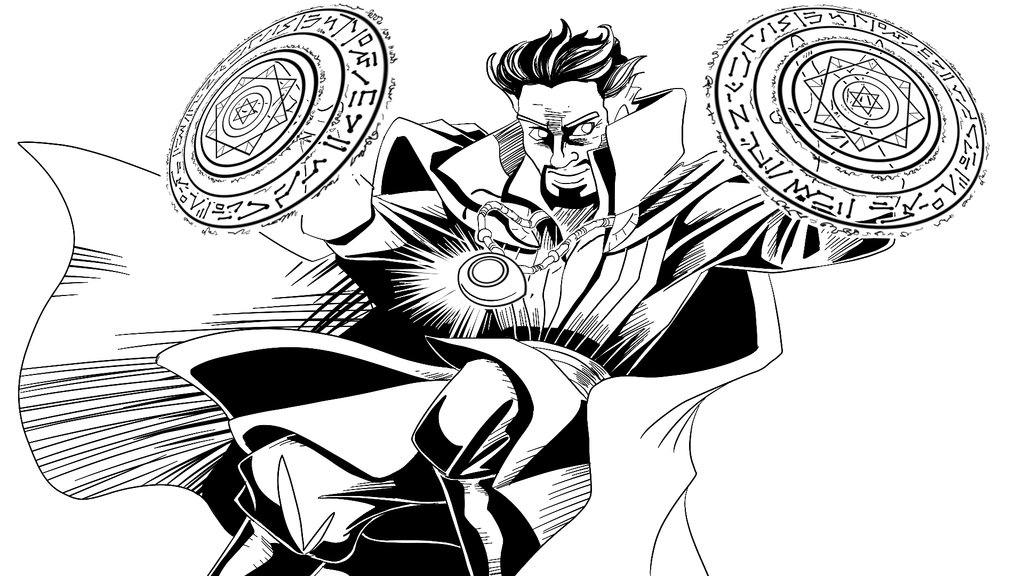 Doctor Extraño Usando El Poder