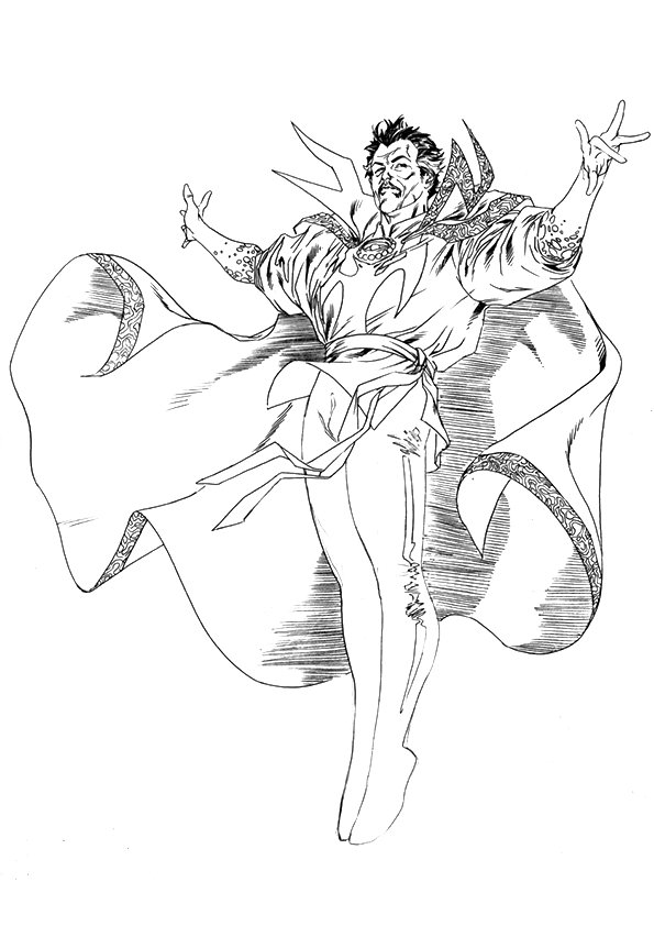 Doctor Extraño Volando