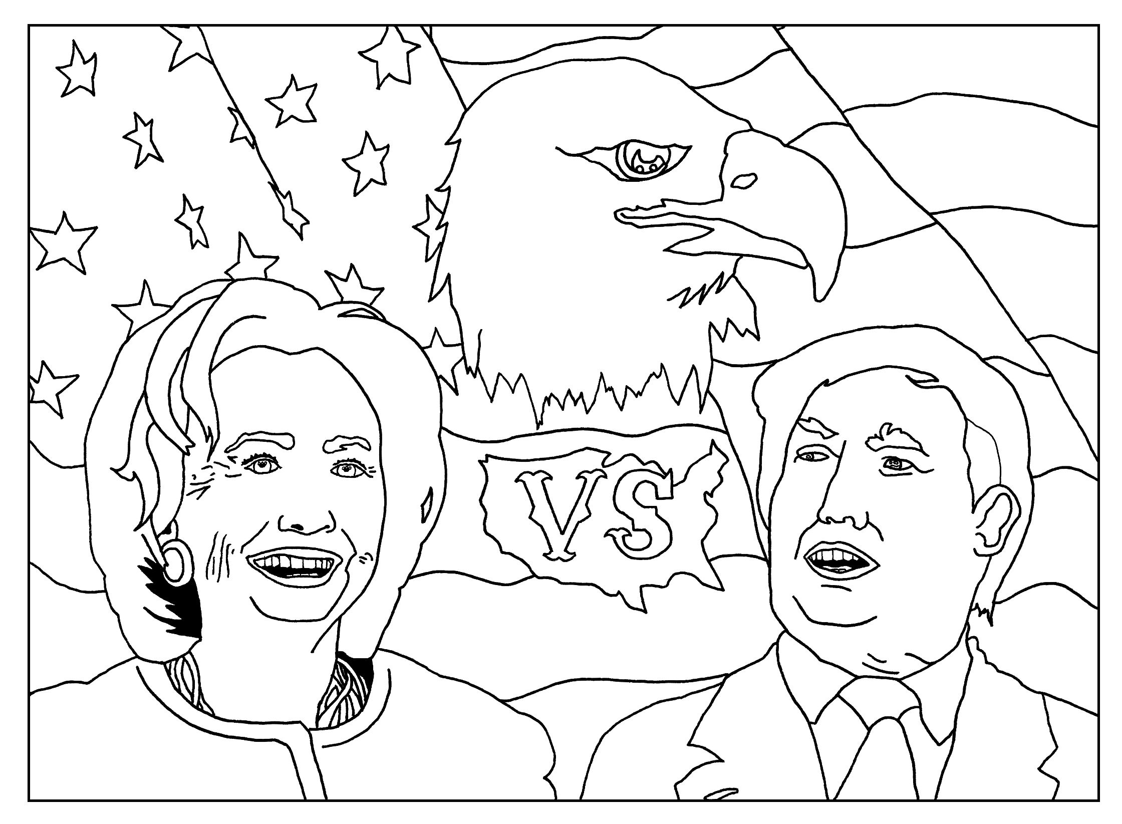 Donald Trump Contra Hillary Clinton