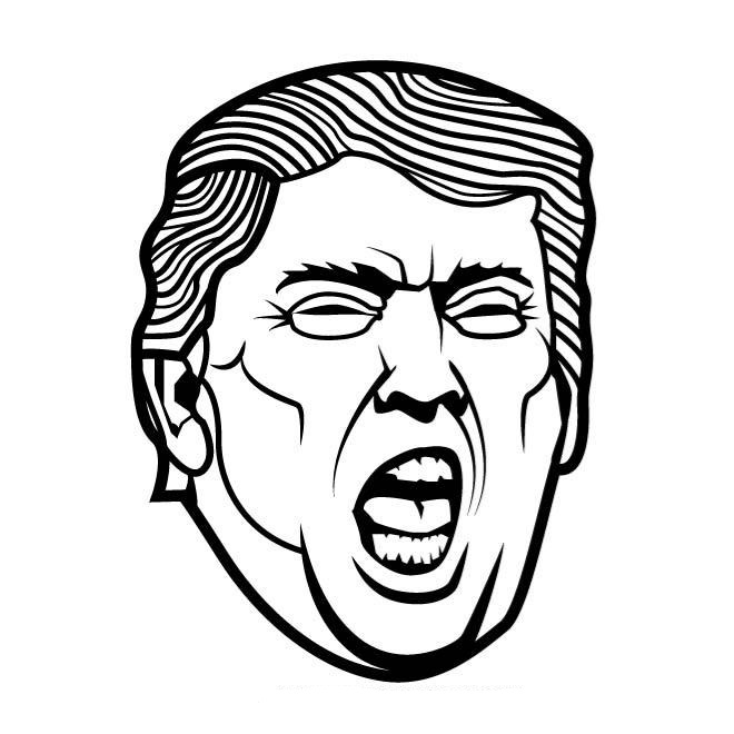 Donald Trump Gritando