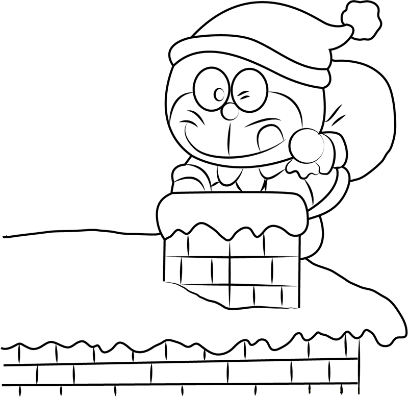Doraemon En Navidad