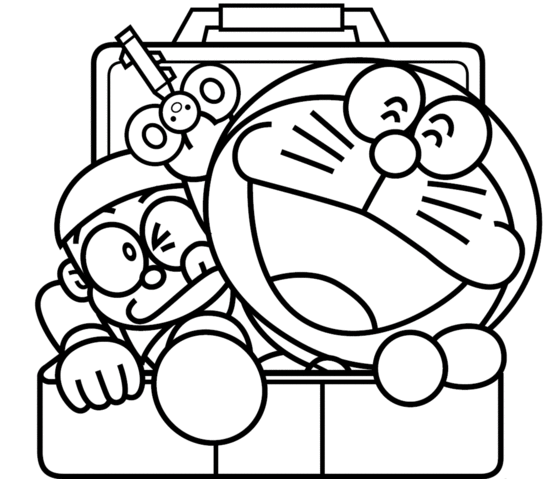 Doraemon Y Nobita En Caja