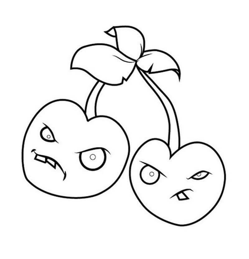 Dos Chiles de Planta y Zombi