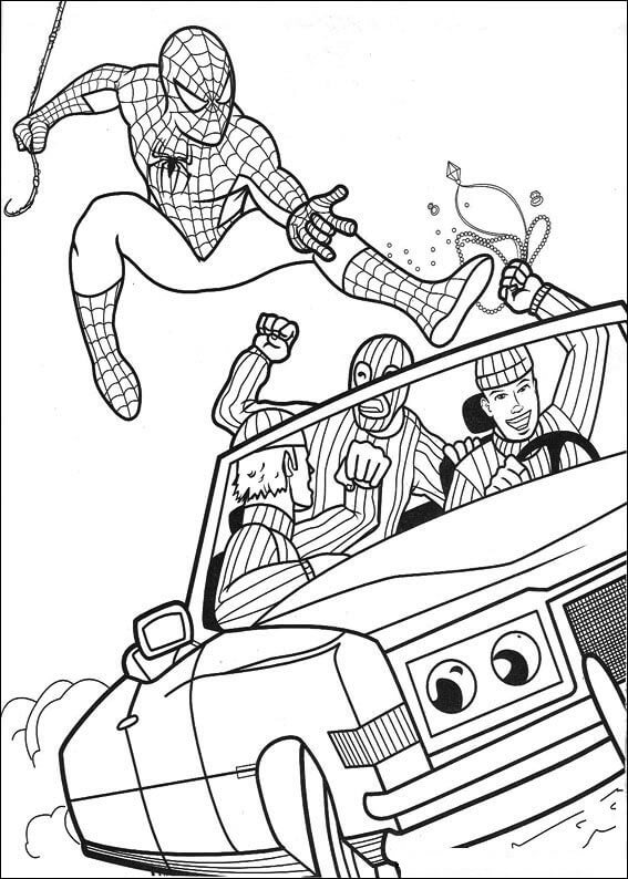 El Hombre Araña Atrapa Criminales