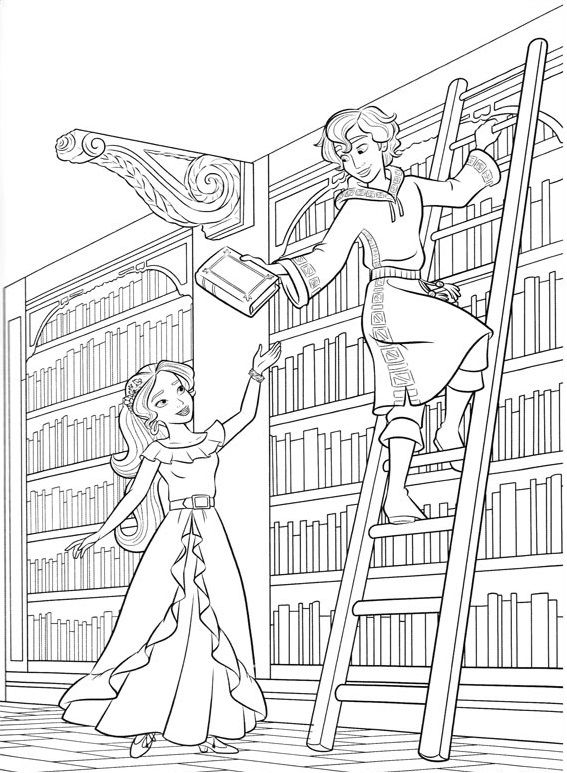 Elena Y Mateo En Biblioteca