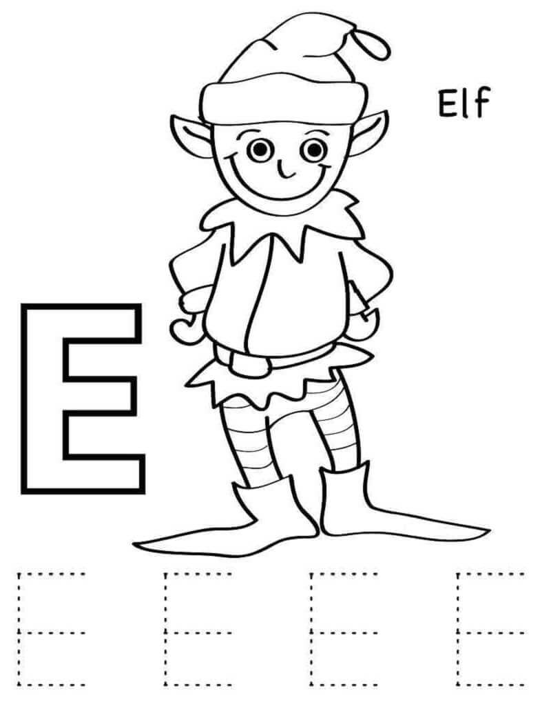Elfo Letra E