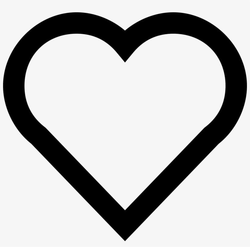 Emoji de Corazón Simple