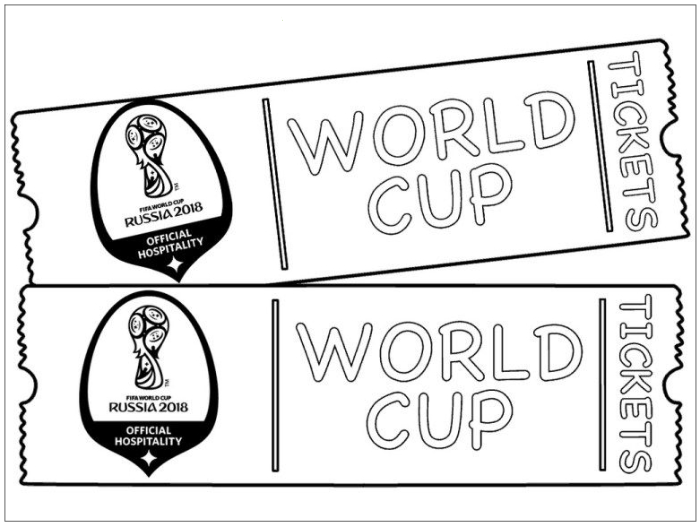 Entradas de la Copa del Mundo 2018