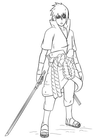 Espada de Sujeción básica de Uchiha Sasuke
