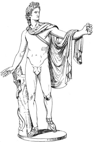 Estatua de Apolo