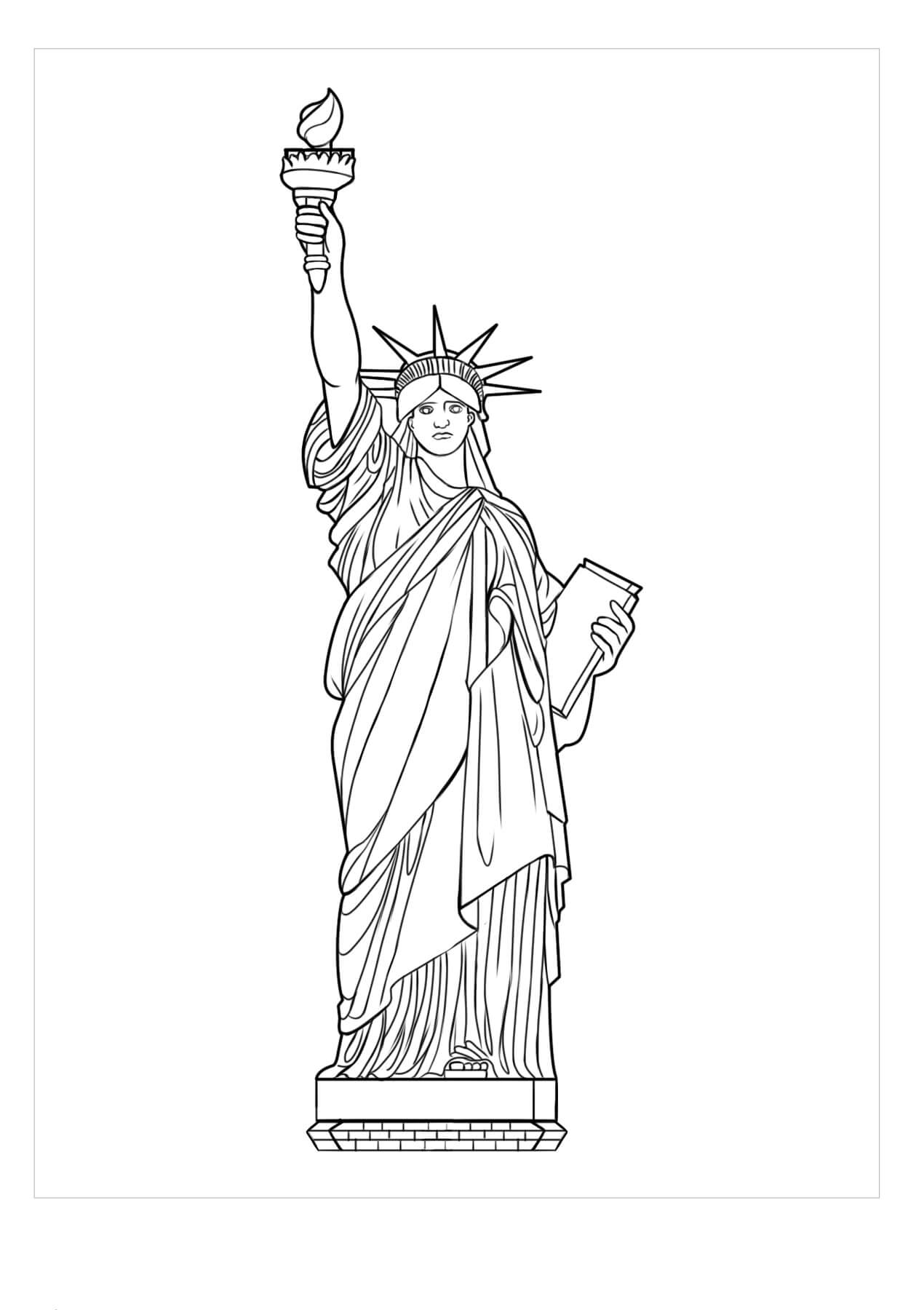 Estatua de la Libertad de Simples