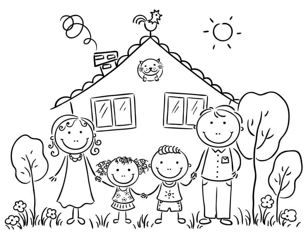 Familia con Casa