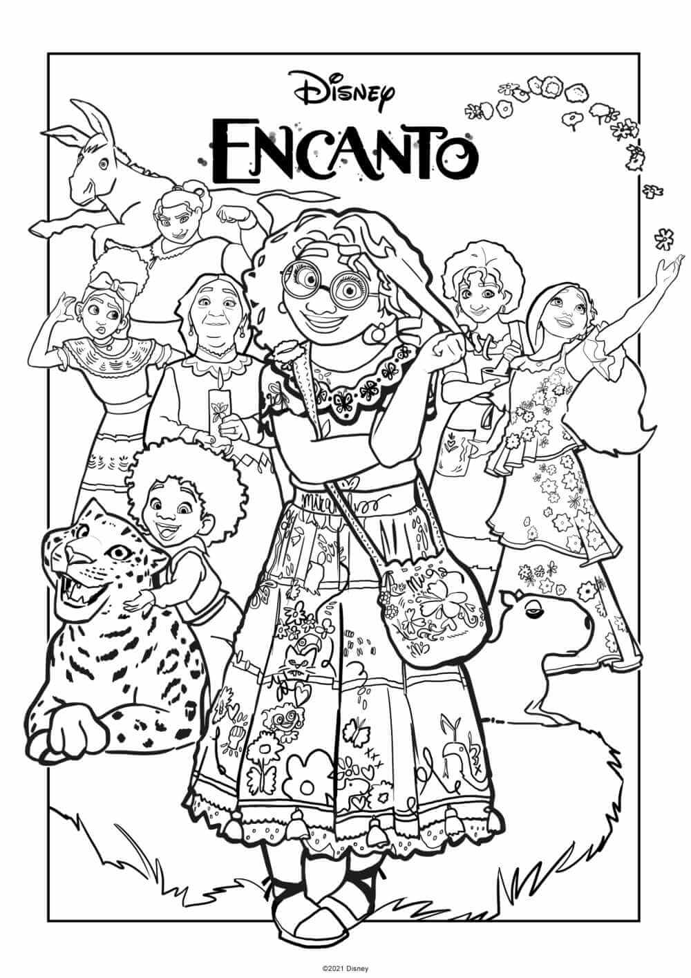 Familia de Dibujos Animados
