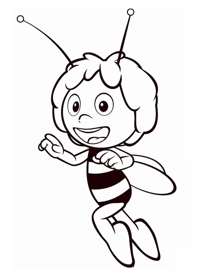 Feliz, La Abeja Maya