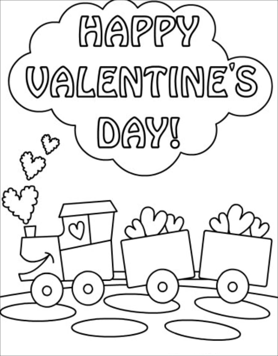 Feliz San Valentín Con Tren