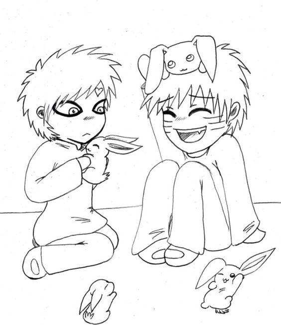 Gaara Y Naruto