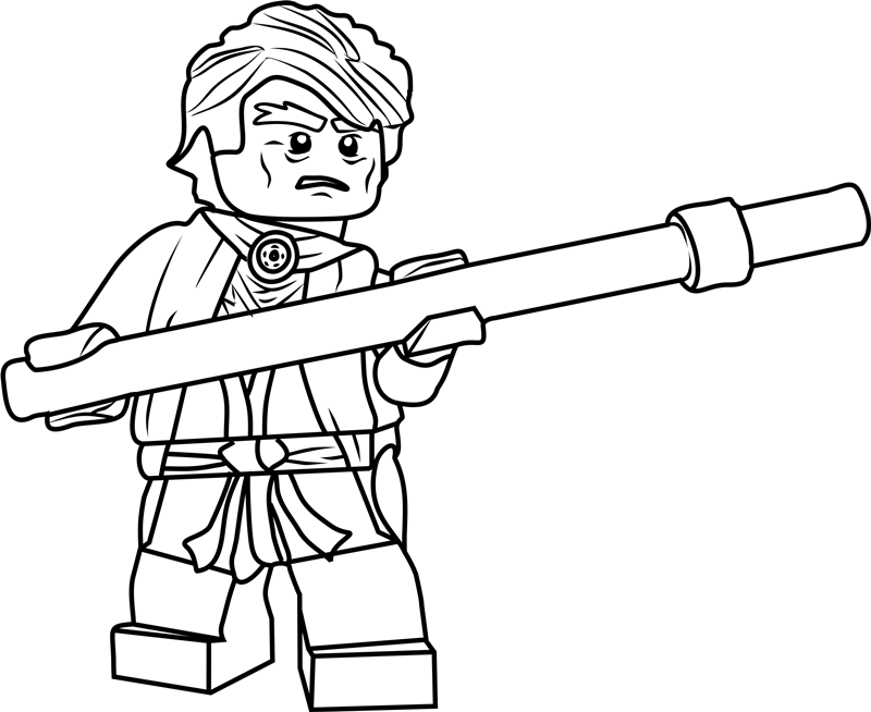 Garmadon Sosteniendo Un Palo