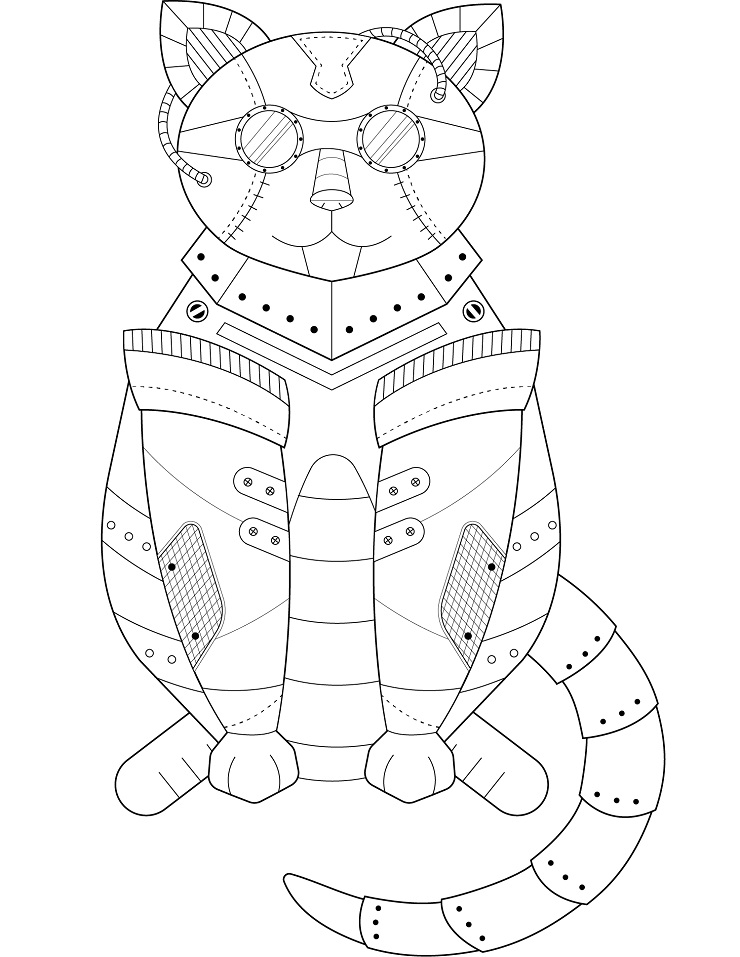 Gato Steampunk