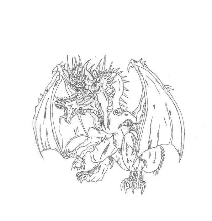 Ghidorah Aterrador