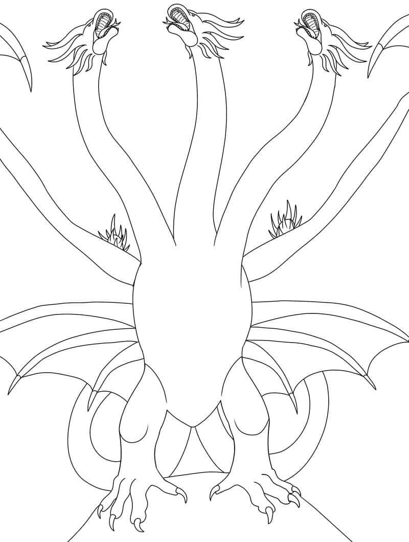 Ghidorah Enojado