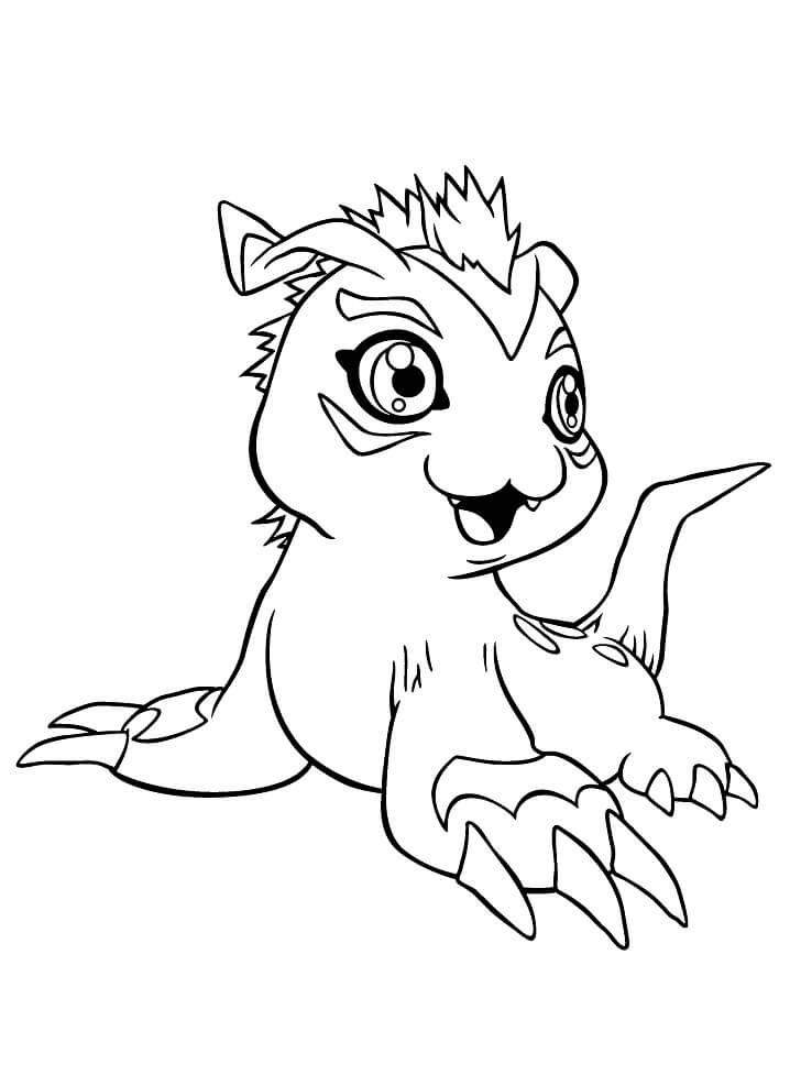 Gomamon Sentado
