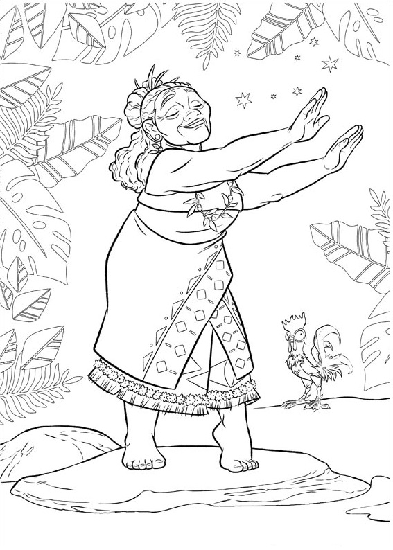 Gramma Tala y Heihei