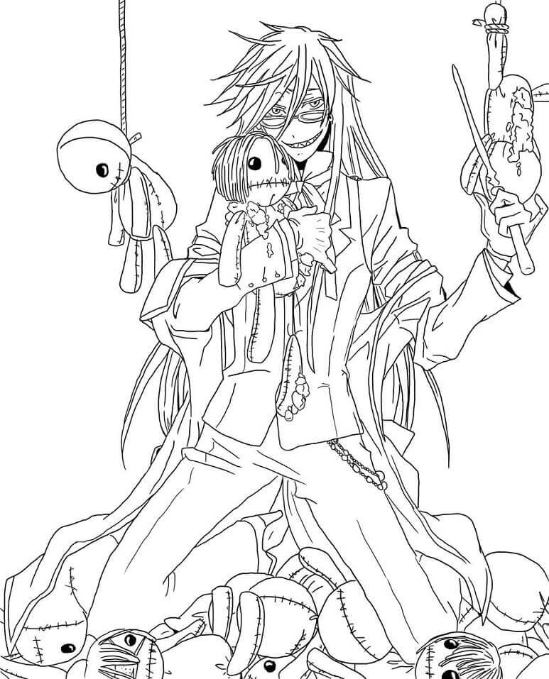 Grell Sutcliff De Mayordomo Negro