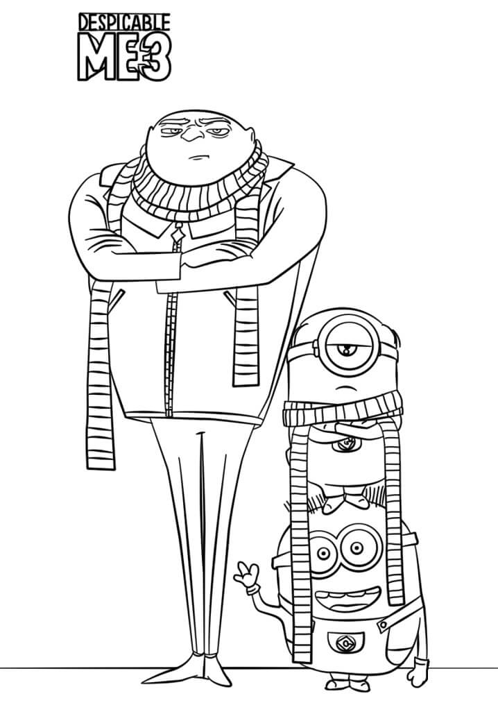 Gru Y Minions Delictivos