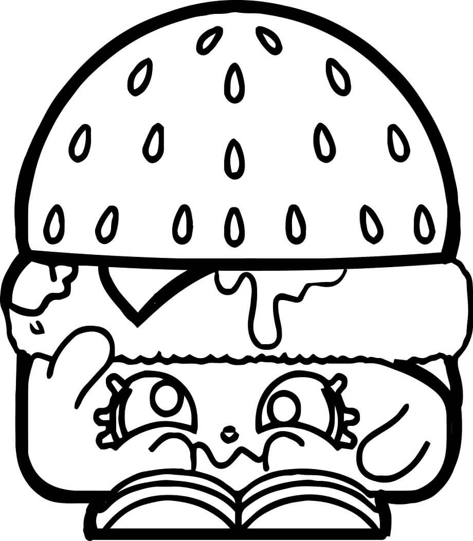 Hamburguesa Shopkins