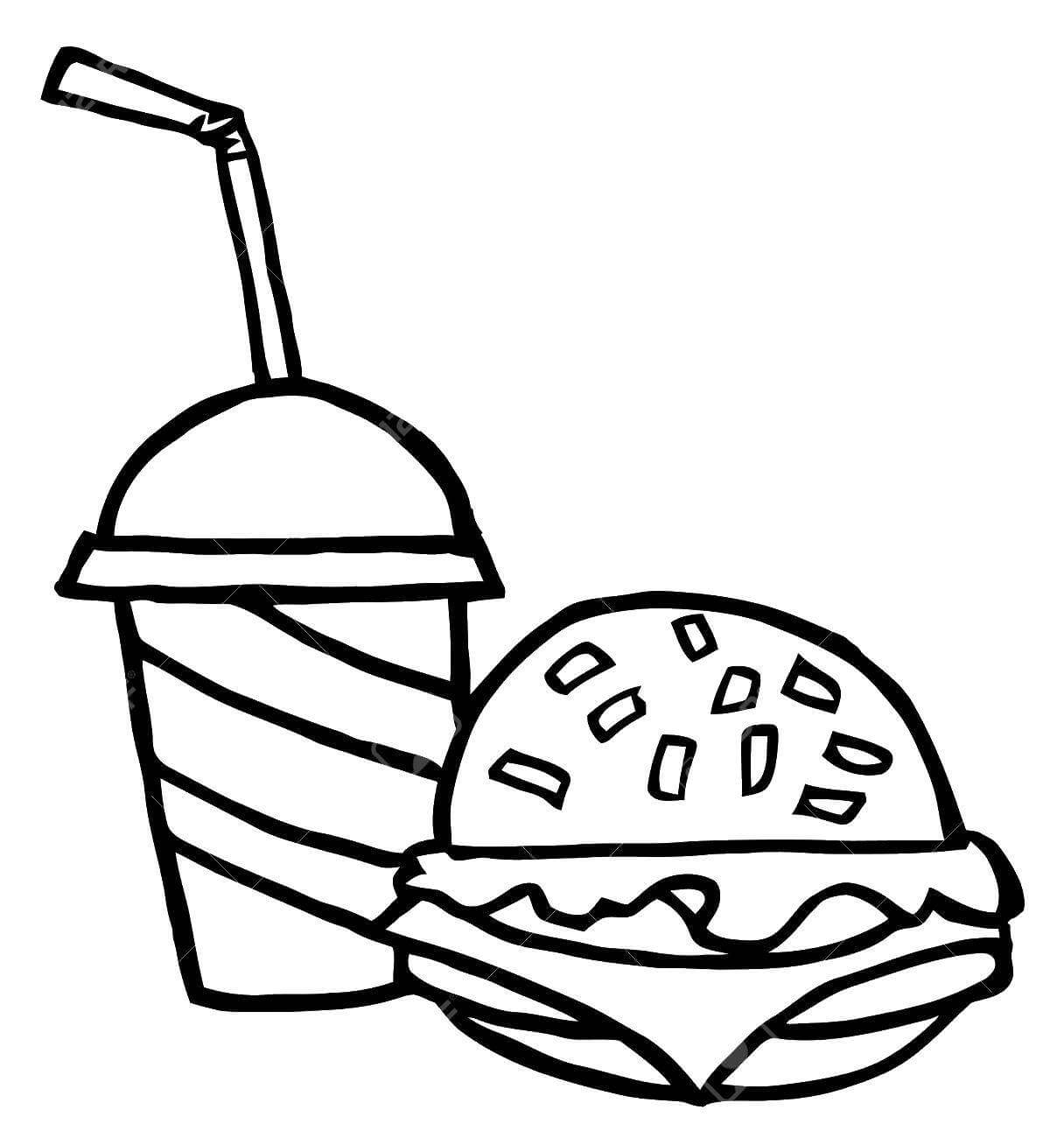 Hamburguesas y Bebidas