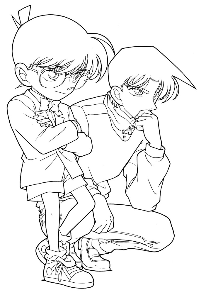 Heiji Y Conan Encontrando La Verdad