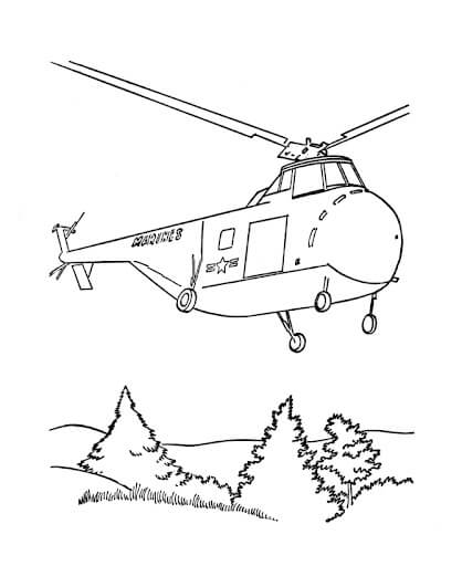 Helicóptero del Ejército