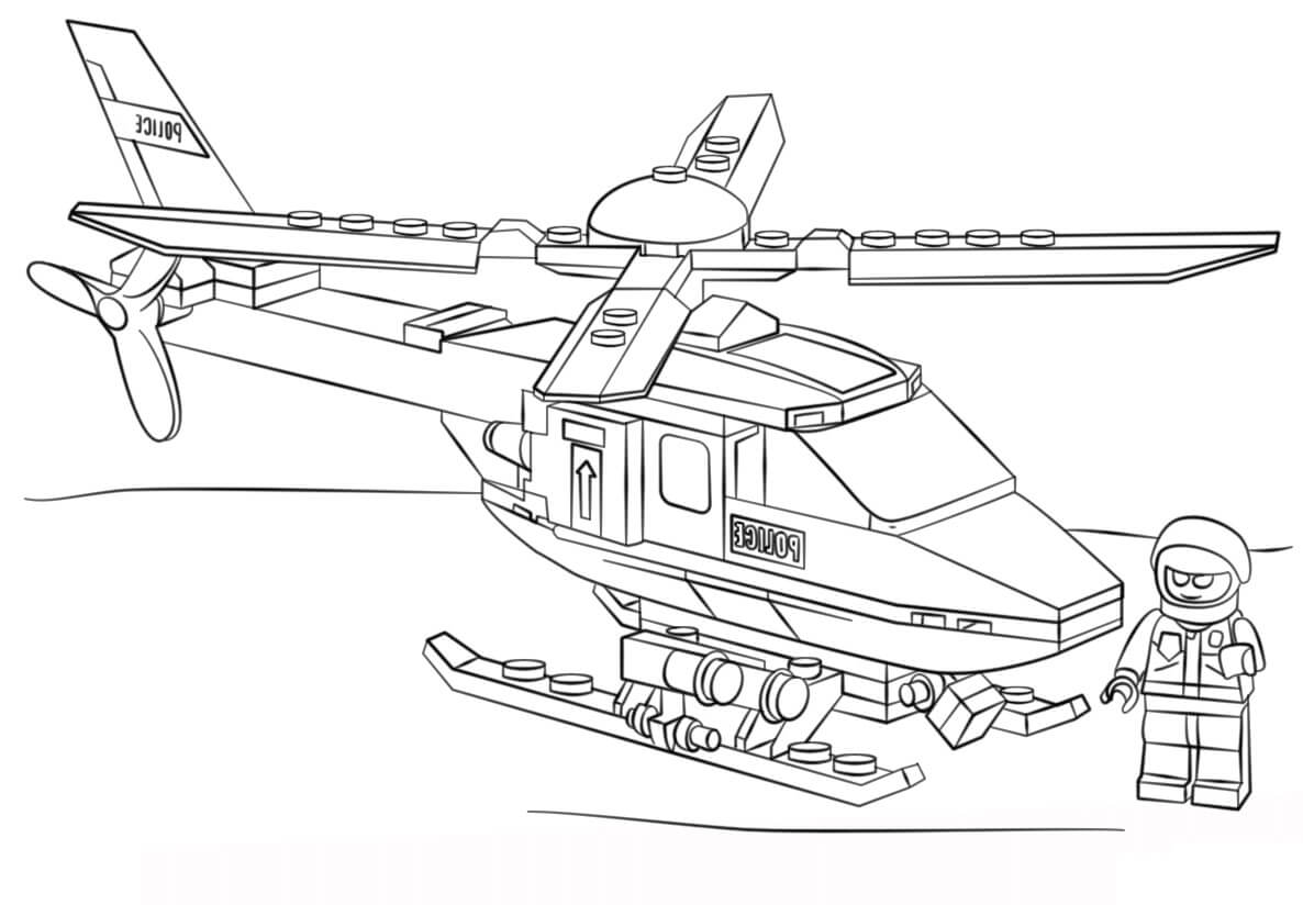 Helicóptero Lego