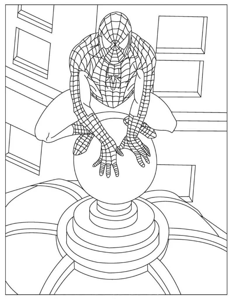 Hombre Araña en Edificio