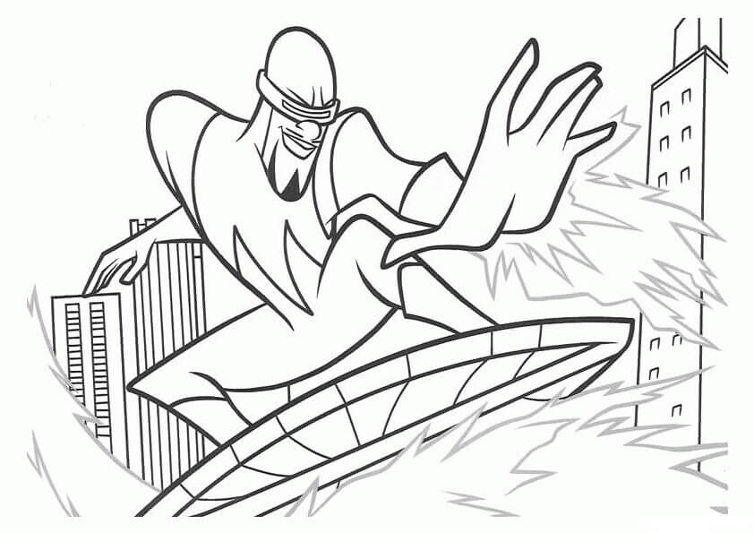 Hombre De Hielo De Los Increíbles