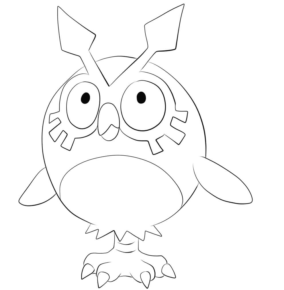 Hoothoot en Pokémon